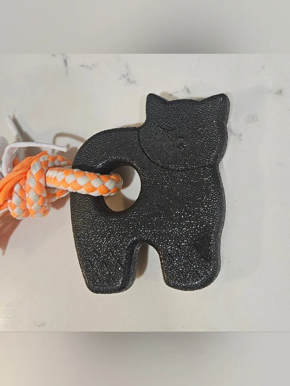 ZippyPaws Halloween ZippyTuff Teetherz Black Cat Dog Teething Toy